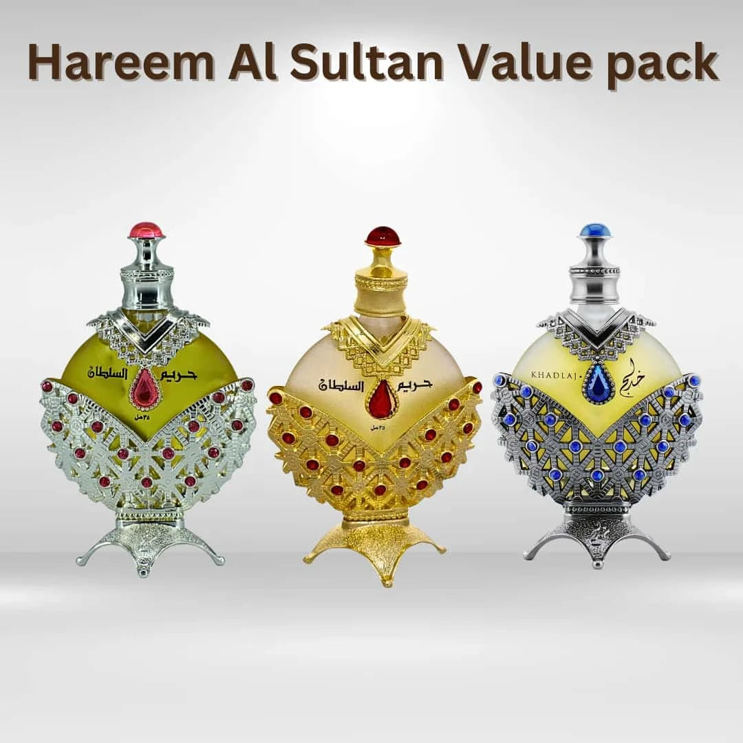 Hareem Al Sultan Oil Trio Pack 35ml