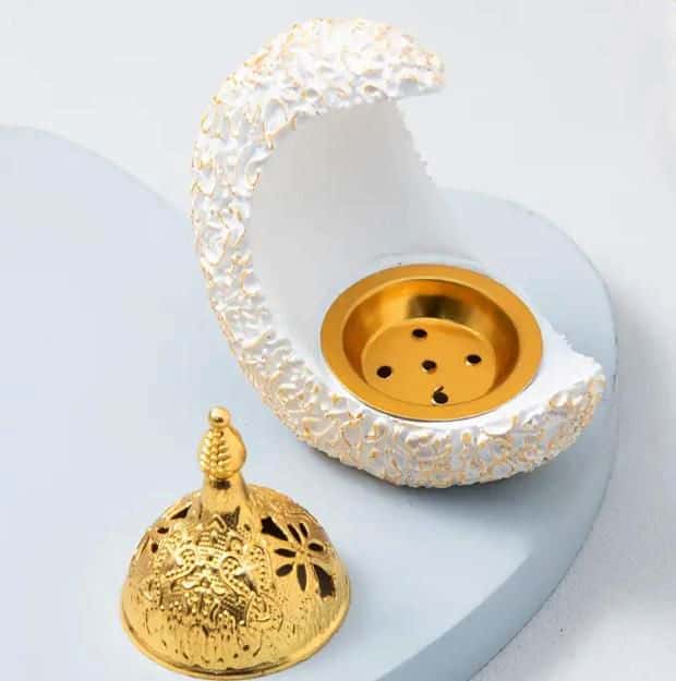 Moon Incense/Candlestick Burner Decor