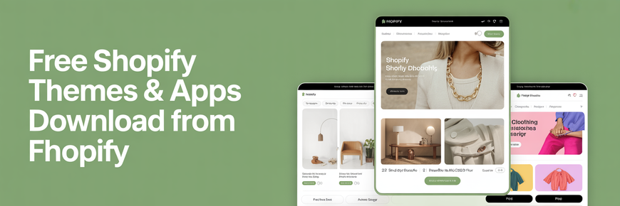 Free Shopify Themes &amp; Apps from Fhopify