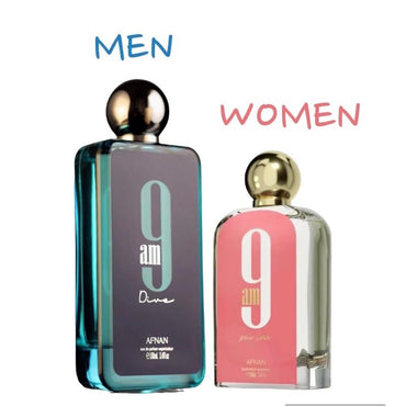 9AM Dive Men & Women Combo Pack EDP 100ml | Afnan