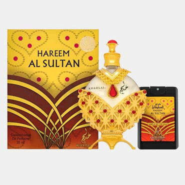 Hareem Al Sultan Gold 35ml Oil + 20ml EDP – Khadlaj
