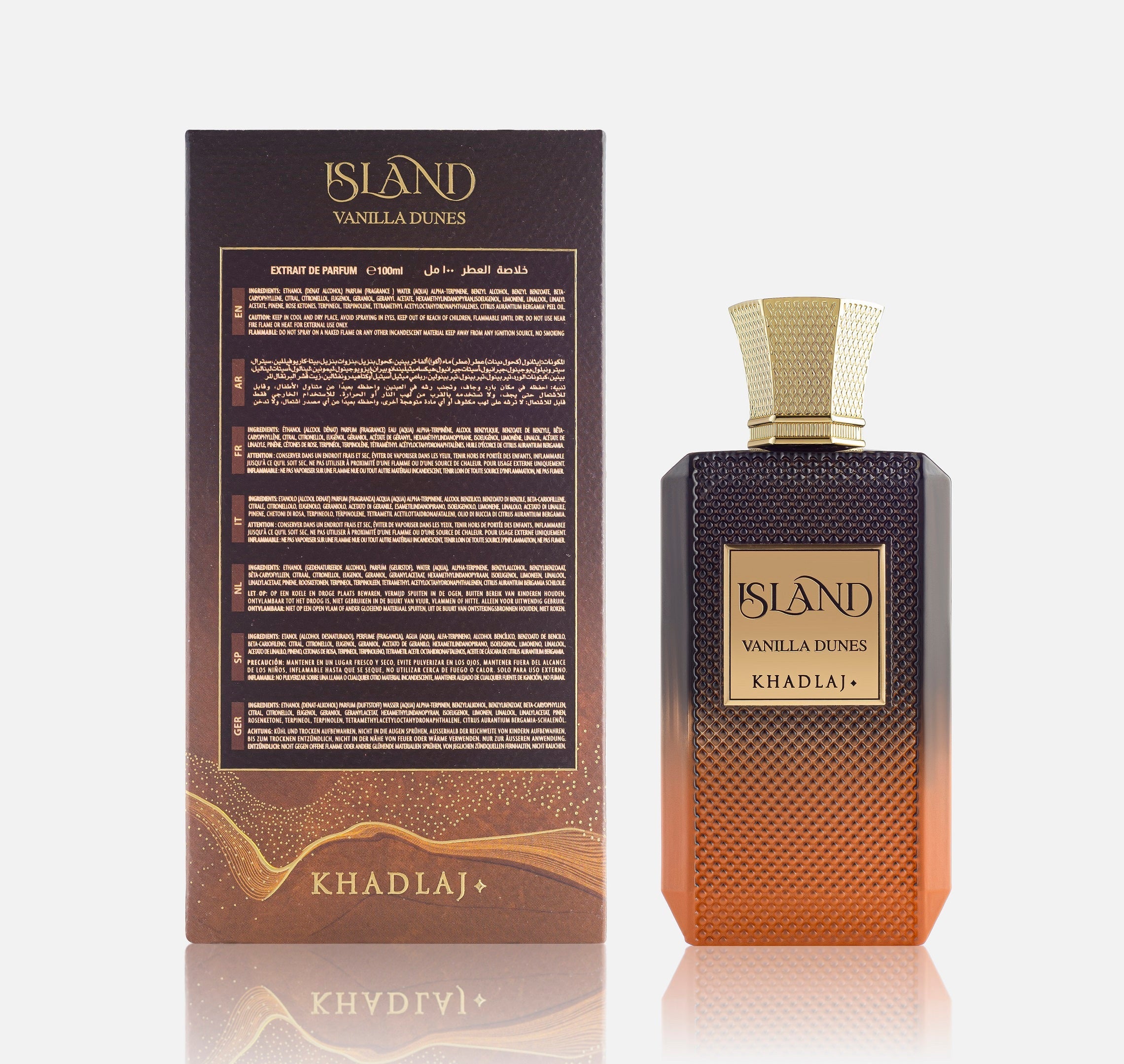 Khadlaj Island Vanilla Dunes Extrait de Parfum 100ml