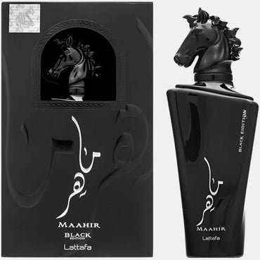 Maahir Black Edition EDP 100ML – Top Lattafa Arabic Colognes