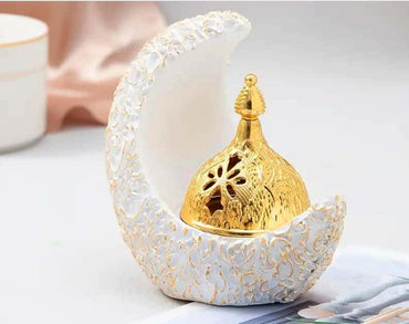 Moon Incense/Candlestick Burner Decor | Best Arabian Perfume