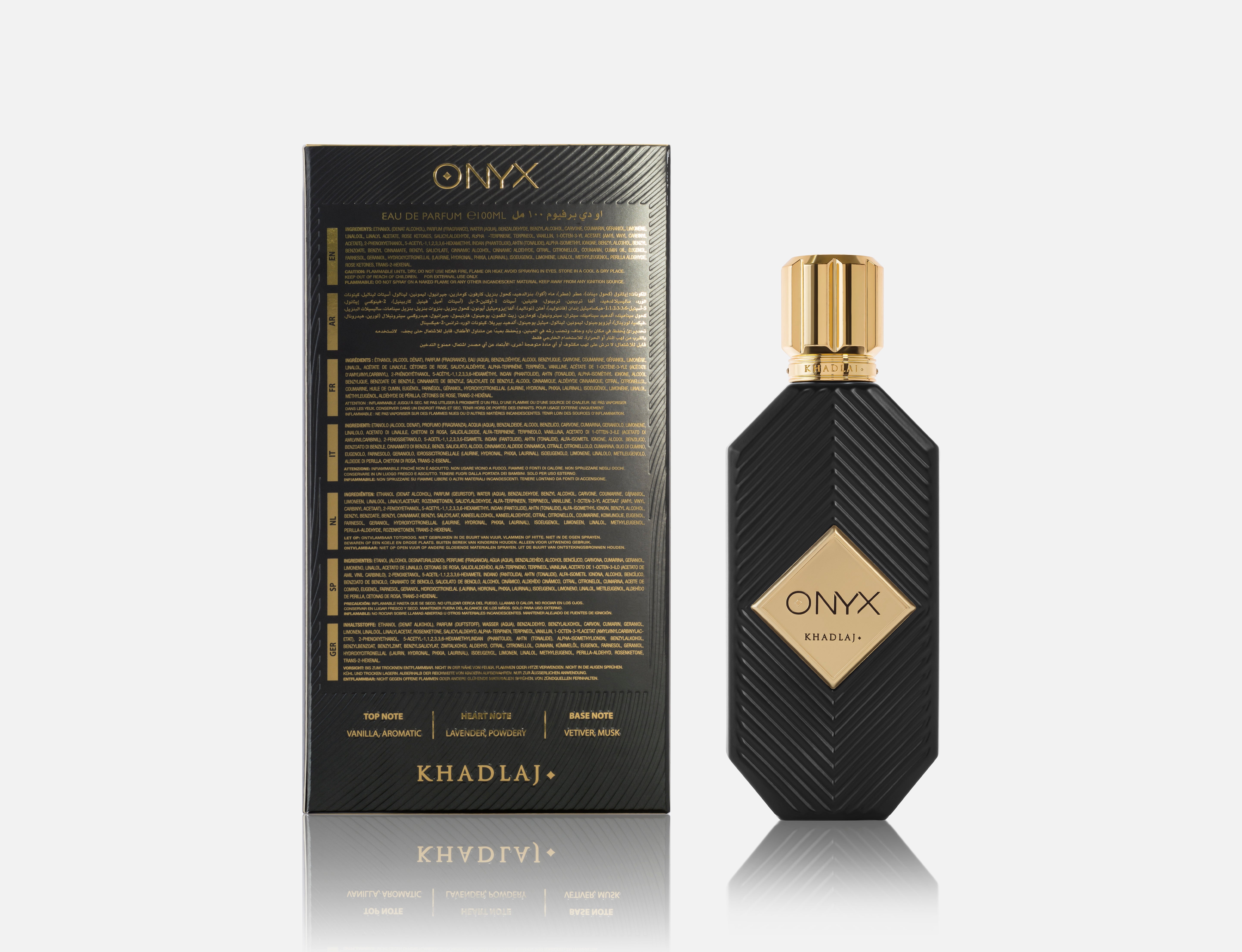 Khadlaj Onyx Gold EDP 100ml
