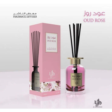 Oud Rose Reed Diffuser 150ml By Al Wataniah | Perfumes, Kayaan Classic, Ghala, Reviews