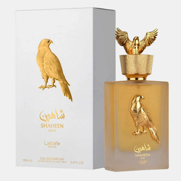 Shaheen Gold EDP 100ml – Lattafa Khamrah, Asad & Arabic Scents