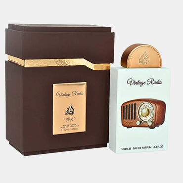 Vintage Radio EDP 100ML - Lattafa Pride, Khamrah, Asad & Arabic Scents