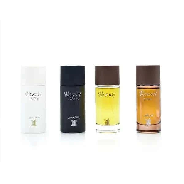 Woody Collection Set 4 x 50 ml