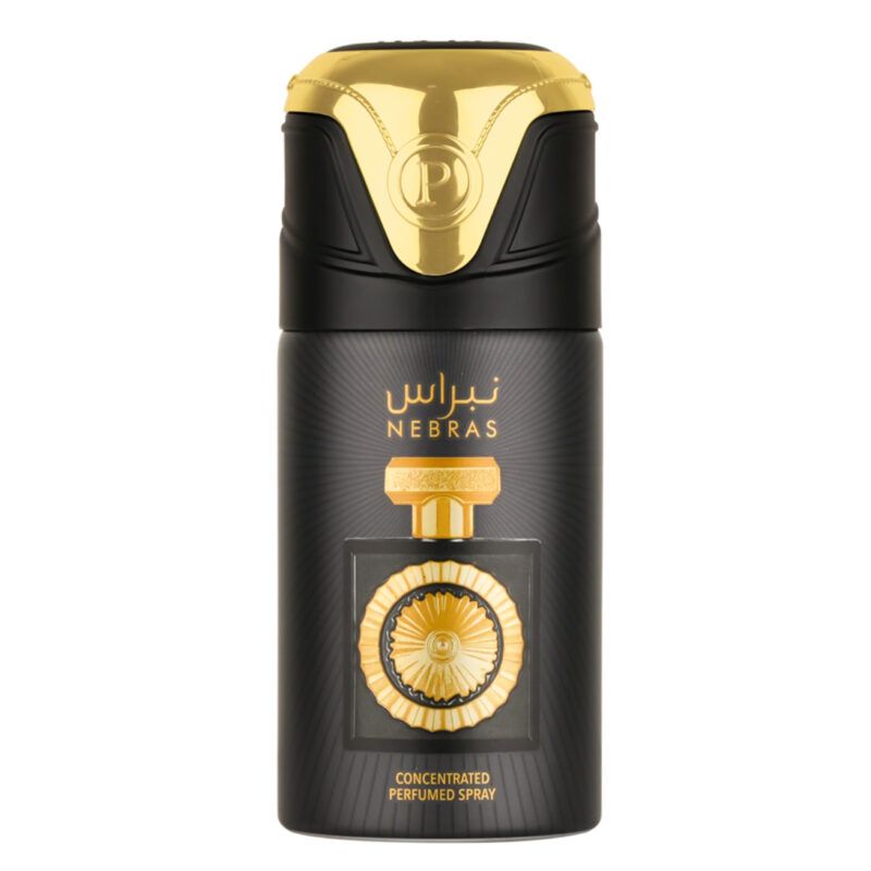 Lattafa Pride Nebras Gold 250ml (9 oz) concentrated body spray