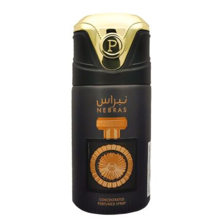 Lattafa Pride Nebras Gold Deodorant Body Spray for Unisex 250ml