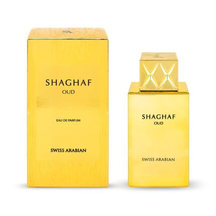Swiss Arabian Shaghaf Oud - Luxury Products From Dubai - Long Lasting And Addictive Personal EDP Spray Fragrance - A Seductive Signature Aroma - The Luxurious Scent Of Arabia - 2.5 Oz